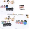 Tapones Túneles 40 Unids Tamaño Mixto Acero Inoxidable Rainbow Cheater Illusion Ear Barbell Pendientes Piercings Body Jewelry Drop Deli Dhgarden Dhaj0