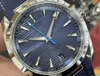 Orologio VSF 150M Master CAL A8900 Bracciale automatico in acciaio inossidabile con quadrante blu da 41 mm