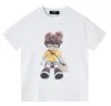 漫画チャイルドクラシックホワイトデザイナーTシャツ夏半袖男性女性Tシャツティーメンズ服