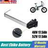 Yamee Fat Tire Ebike Battery 48V 17.5Ah for Mate x Electric Bike Lithium Battery 750W 52V Hidden13Ah