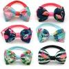 Hundkläder 50/100 st sommarmönster Pet Grooming Accessories Bow Ties Valp Cat Supplies Bowtie