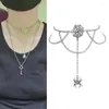 Choker Fashion CollarBone Chain Temperament Simple Ins Cold Wind Moon Star Necklace NM