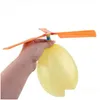 Balloon Wholesale Flying Helicopter Diy Airplane Toy Children Selfcombined Drop Delivery Toys Gifts Novelty Gag Dhjkb