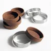 Moldes de cozimento 10 PCs Circular aço inoxidável anel Torta Torre Torre Pie Bolo Ferramentas de Mouse de Mousse de Mousse de Mousse 8cm 230217