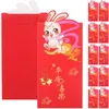 Emballage cadeau Enveloppes de l'année rouge Paquet d'argent Paquets d'enveloppe Papier de poche Bao Hong Chinese Cash Festival Pochettes Chance