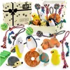 Dog Toys Chews Chew For Small Dogs Durable Rope Aggressive Chewers Puppy Teething Value Tug Interactive Puppies Medium Birthday Toy Amhzd