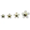 Caracolador de ar fresco de ar 4 PCs decorações de ventilação Little Daisy Flowers Fragrância Decoração de interiores automática