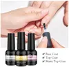 Nail Art Kits treffen sich über 10-teiliges Nude-Farb-Gel-Nagellack-Set Semi-Permanent-Lack-Maniküre-Soak-Off-UV-Glitzer-Lack-Set