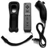 Télécommande sans fil 2-en-1 contrôle Nunchuk gauche et droit pour Nintendo Wii Gamepad étui en silicone capteur de mouvement livraison directe