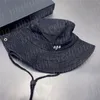 Sombrero para el sol para vacaciones de verano, gorras de mezclilla con estampado de letras, sombreros de cubo de ala ancha transpirables para exteriores con cinturón