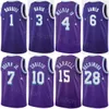 Printed Earned Classic Basketball Malik Beasley Jerseys 5 Davon Reed 11 Mohamed Bamba 12 Jarred Vanderbilt 2 Rui Hachimura 28 DAngelo Russell 1 Breathable Men Women