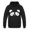 Felpe con cappuccio da uomo Cute Panda Men 2023 Pullover Felpe con cappuccio in pile