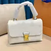 Damesontwerpertas Merk Schoudertas 2023 Nieuwe lederen messenger tas Multi-kleuren bloemzak Classic Diagonal Span Handtas