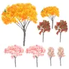 Decorative Flowers Tree Trees Miniature Model Mini Scenery Landscape Architecture Artificial Train Diy Scale Simulation Micro Railroad