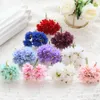 Decorative Flowers Wreaths 60PCS Artificial Flowers Mini Bouquet Silk Cherry Christmas Decorations for Home Scrapbook Wedding Wreaths Diy Gifts Candy Box T230217