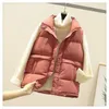 Kvinnors västar Vinter varma västar Kvinnliga ärmlös Vest Lady Down Cotton Padded Jacket Kvinnliga Veats Thicken Loose Bread Waistcoat