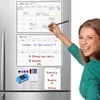 Whiteboards A3 Magnetic Monthly Weekly Planner Whiteboard Fridge Magnet Flexible Daily Message Drawing Refrigerator Bulletin White Board 230217