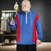 Men's Hoodies 2023 Autumn & Spring Arrival Chinese Style Men Leisure Mix Color Sweatshirt Hooded Plus Size