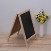 Blackboards Blackboard Stand Chalkboard Signs Whiteboard ständigt stående gratis taggmeddelande Sidan Double Sign Table Restaurang 230217