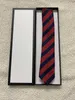 2023 Модные бренд мужски связывают 100% шелк жаккардовый классический тканый галстук