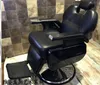 Barber chair Professional Barber Salon Chair Beauty Equipment Black Commercial Furniture