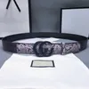 Mens Belt Belts for Women Designer Cintura Ceinture Echte lederen doos 3.8 cm Fashion Buckle 68JP12