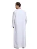 민족 의류 사우디 아랍 세포 남성 Kaftan Abaya Robe Thoub Daffah 식기 도사 두바이 무슬림 드레스 ura eid jubba Middle East Ramadan Jilbab