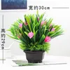 Dekorativa blommor 1 Set Artificial Plant Bonsai Fake Flower Potted Ornament Home El Garden Decor Gift Plants
