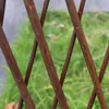 Forniture da giardino Altro Decorazione per recinzione Supporto in legno massello Durevole Retrattile Pianta rampicante Struttura a traliccio Fiore per giardini festivi