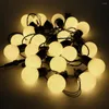 Strings LED Bulb String Lights G50 4M/5M 20 Globe Waterproof 25FT Ball Light Christmas Decor Bulbs Battery Fairy Lamp