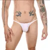 Onderbroek mannen sexy mini witte briefs 3d u convex slipje dunne riem vaste kleur ondergoed ondergoed build zakje lingerie voor mannelijke naadloos