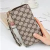 Long wallet clutch bag Paris plaid women style High-end Mens Wallet Credit Card Holder Purse Men Wallets Luxury Billfold Handbags Purses