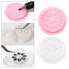 Makeup Borstes 1000st Light Weight Lim Holder Tray Disponible Eyelash Pallet Plastic Extension Makeup