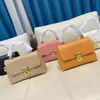 Women's Designer bag brand Shoulder Bag 2023 new leather Messenger Bag multi-color flower bag classic diagonal span handbag