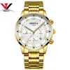 Wristwatches Watches Men Luxury 2023 Waterproof Gold Analog Quartz Wristwatch Relogio Masculino De Luxo