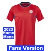 2023 Costa Rica J.CAMPBELL Mens Soccer Jerseys National Team A.CONTRERAS G.TORRES BORGES C Home Away Football Shirts Uniforme de Manga Curta