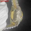 Armbandsur Luxury Custom Bling Iced Out Watches White Gold Plated Moiss Anite Diamond Watchess 5a High Quality Replication Mechanical 16B8