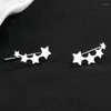 Stud Earrings LUTAKU Summer Trendy Star Ear Climber Fashion Ladies For Women Party Jewelry Gift Pendientes Brincos