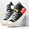 High Tops Star 70s Hi Canvas Shoes Mens Womens PLAY 1970s Trainers White Black Chucks Low Outdoor Platform Casual Sneakers Size 36-44