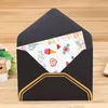 Gift Wrap 50pcs No.5 Creative Gilded Western-style Envelope Thickened Pearlescent Paper Bag Envelopes For Letters Red