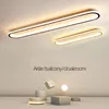 Taklampor akrylremsa ljuskronor med spotlight sovrum gång lampa belysning modern vardagsrum kök installationceiling