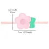 Haaraccessoires Baby Girl Band Floral Decoratie All-matched Soft Soft Toddlers Girls Bow Headband Borns Hoofddeksels voor Pography