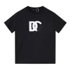 Designer men's Tee shirts black and white Classic letter brand pure cotton breathable anti-wrinkle fashion casual street men's and women's same model 3xl#98
