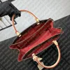 10a topp. M45898 Grand Palais Tote Bag designer handväska handväska hobo plånbok kväll 34 cm