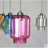 Pendant Lamps Nordic Personality Creative Stained Glass Lampshade Clothes Shop Bar Lamp El Clothing Pot Small Chandelier