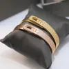 designer armband voor dames merk designer diamant luxe verguld 18K officiële reproducties 925 zilver Zal niet vervagen premium geschenken met doos 016