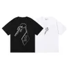 Camisetas masculinas verão novo tshirt trapstar impressão manga curta designer roupas esportivas preto algodão londres rua arco-íris roupas