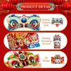 Cadeau cadeau année chinoise enveloppes rouges 2023 créatif et beau festival de printemps chanceux