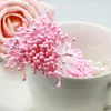 装飾的な花の花輪100pcs/lot人工花stamens真珠の花の雄しべる花柄の雄しべケーキミニローズウェディングデコレーション人工花