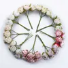 装飾的な花の花輪6PC